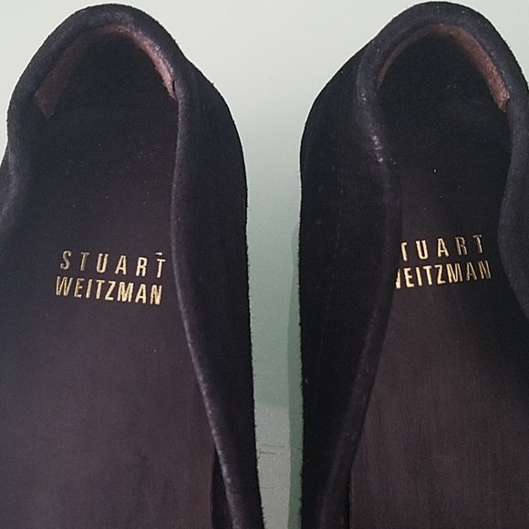 Stewart Weitzman Suede Loafers - Picture 4 of 5